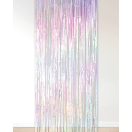Iridescent Fringe Curtain by Celebrate It™